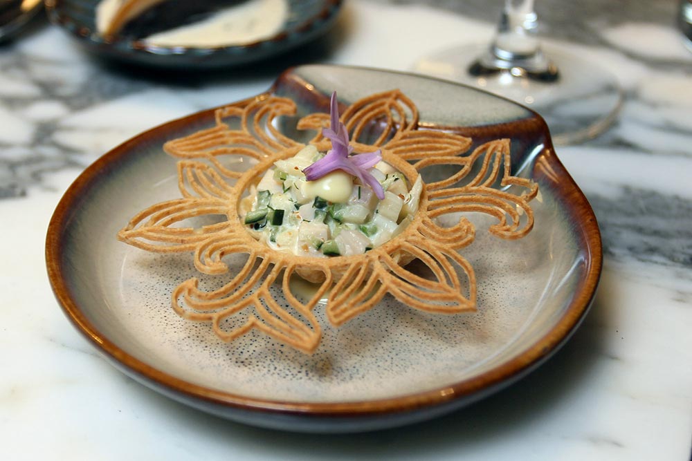 Un registro de la gran cena de selecci�n del Culinary Team Chile en Punto Ocho restaurante