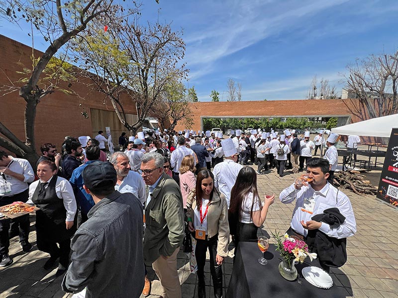 Fotos de la feria Food Service 2025, los Premio Fuego y el Almuerzo de la Fegach
