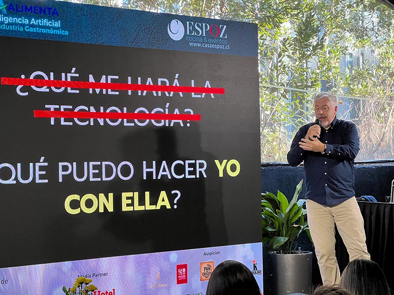 Fotos del seminario IA Alimenta realizado en Casa Espoz, Abril 2026