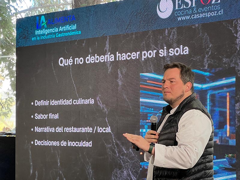 Fotos del seminario IA Alimenta realizado en Casa Espoz, Abril 2026
