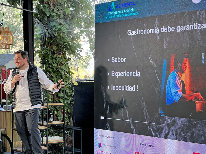 Fotos del seminario IA Alimenta realizado en Casa Espoz, Abril 2026