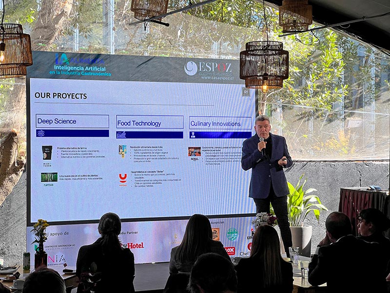 Fotos del seminario IA Alimenta realizado en Casa Espoz, Abril 2026