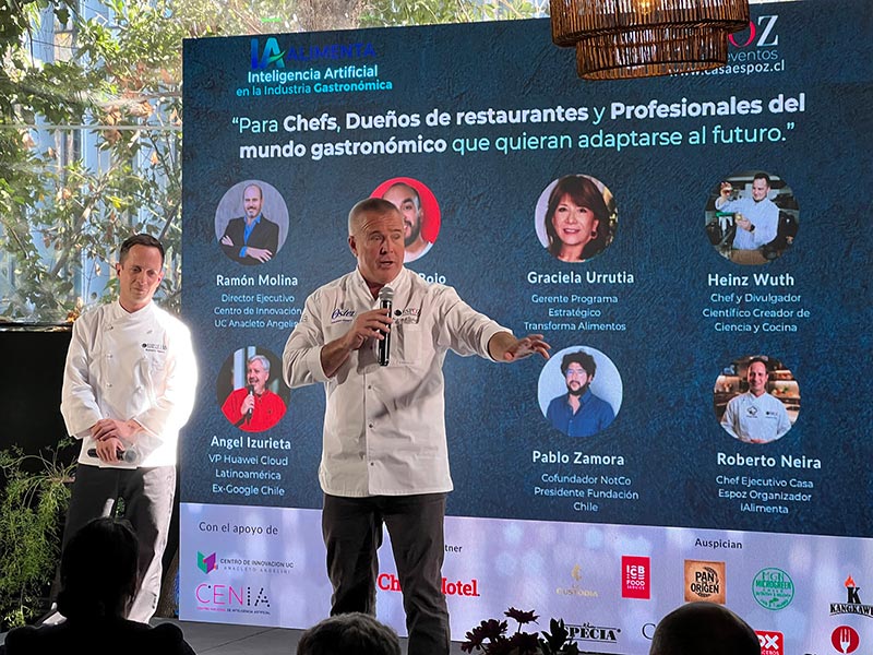 Fotos del seminario IA Alimenta realizado en Casa Espoz, Abril 2026