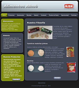 Comercial Ryder Chile / Alimentos Alhué