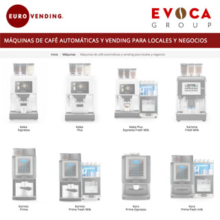 Evoca Máquinas de Café Automáticas