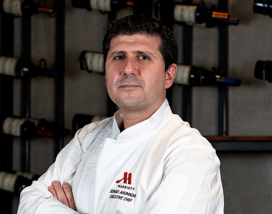 Sergio Ahumada, nuevo chef ejecutivo de Santiago Marriott Hotel